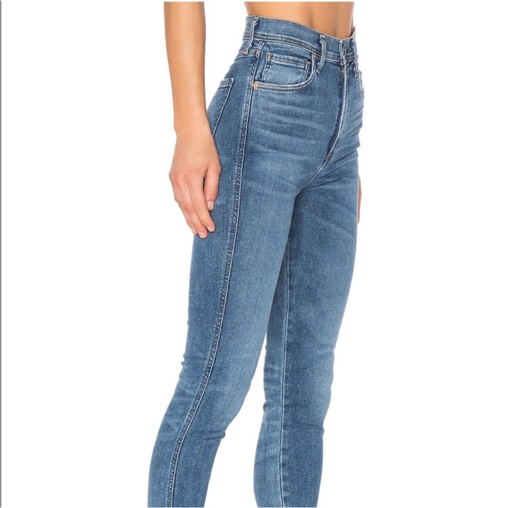 AGOLDE Roxanne Super High Rise Skinny - Picture 2 of 6